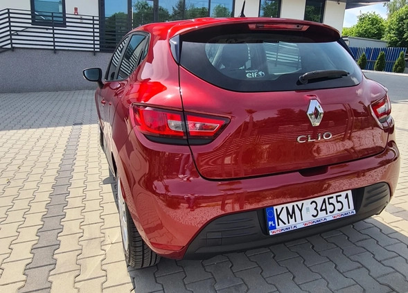Renault Clio cena 33900 przebieg: 156000, rok produkcji 2018 z Kraków małe 67